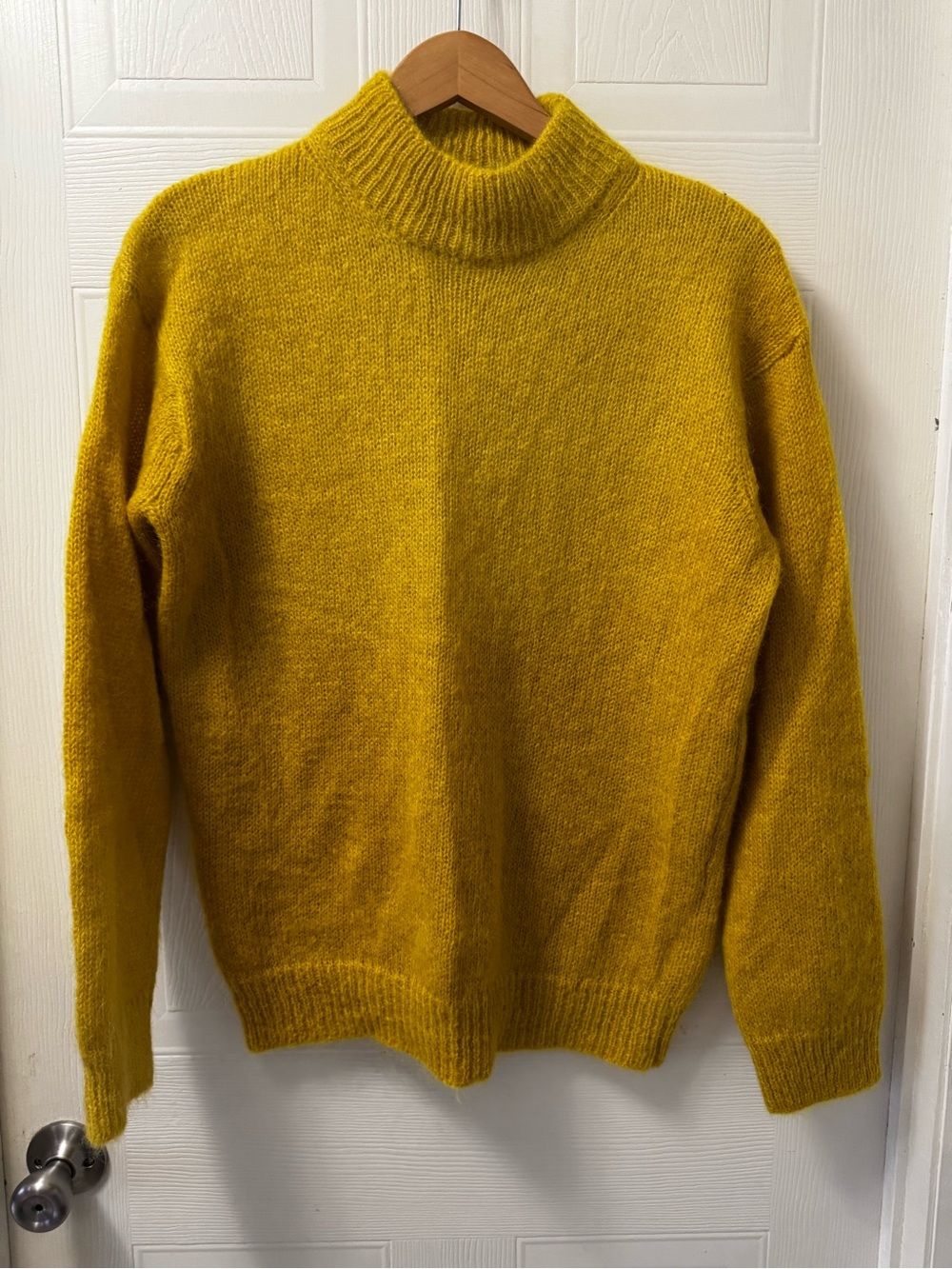 Tom Ford womens Golden Yellow Turtleneck Sweater